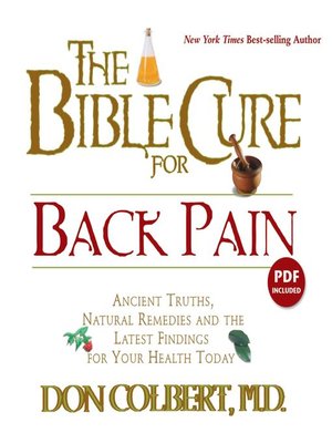 cover image of The Bible Cure For Back Pain